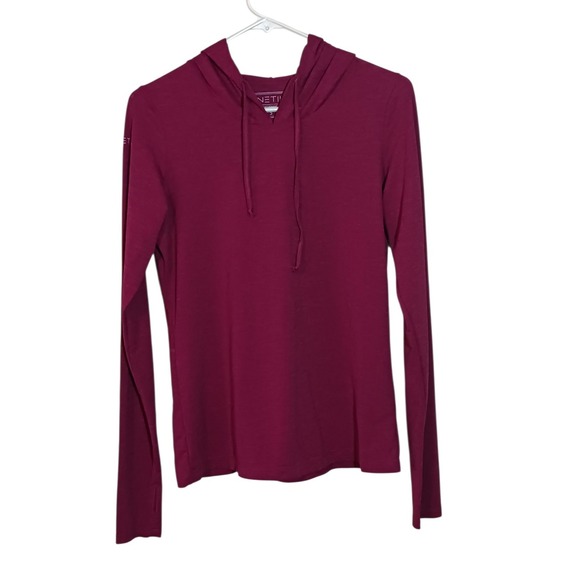 Tops - Anetik Premium Performance Hoodie Shirt Red Small UPF 30+